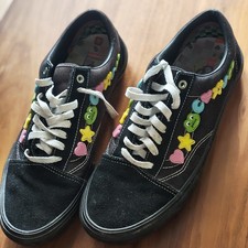 VANS Frog Skateboards x Skate Old Skool Black UK11