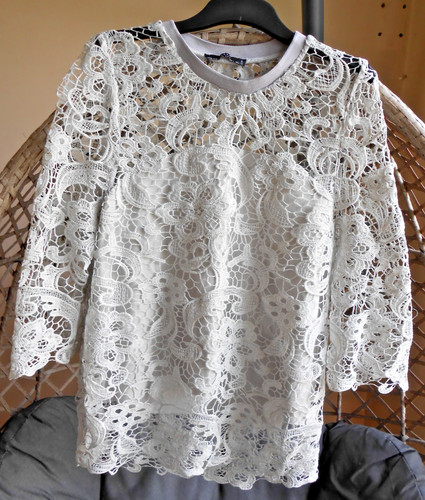 Ladies zara lacy lined top - ladies,