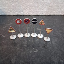 Dinky 1960s Metal Road Signs