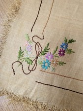 Silk Embroidery On Papyrus or