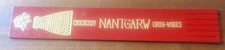 Nantgarw China Works ? Glamorgan Red Vintage Leather Bookmark GVC! B14