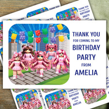 ROBLOX personalised BIRTHDAY