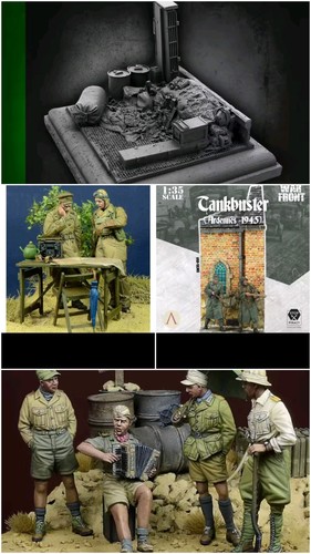 Resin diorama bundle - 1/35,