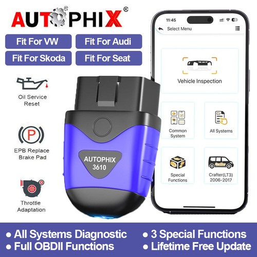 Autophix 3610 bluetooth obd2 - bluetooth,