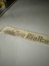 RELAINT JUBILEE RIALTO DECAL