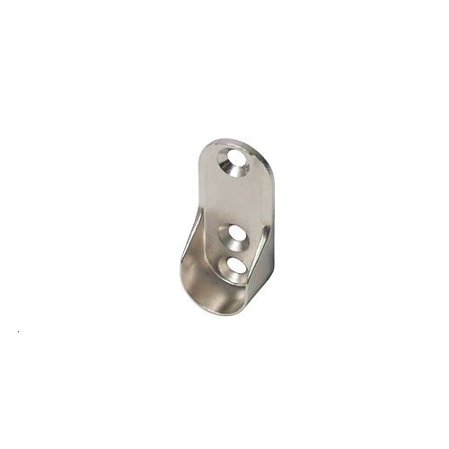 Oval wardrobe rail end - x,