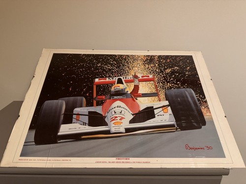 Extremely rare ayrton senna - rare,
