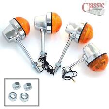 Set of 4 Lucas type chromed