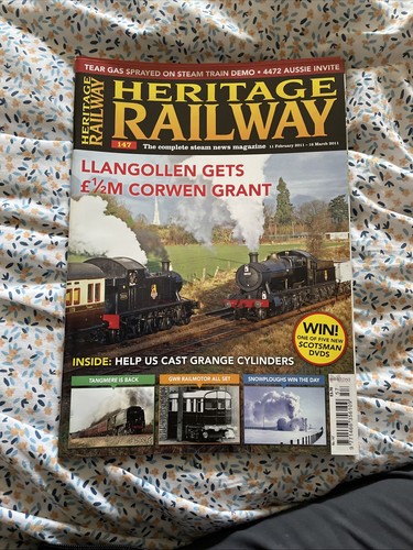 Heritage railway magazine - railway,