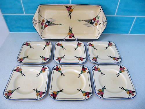 Vintage art deco geometric - deco,