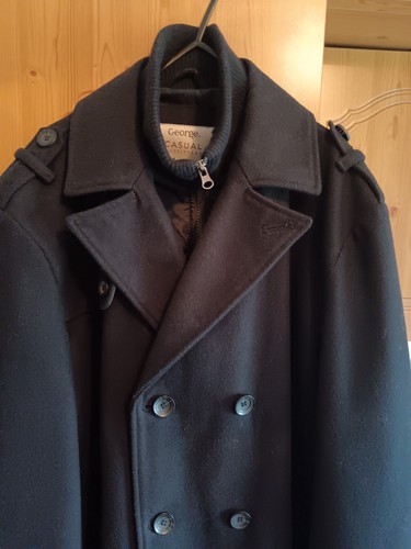 George outerwear pea coat