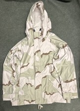 GENUINE US DCU DESERT CAMOUFLAGE ECWCS GORETEX PARKA JACKET. LARGE-REGULAR. #1.