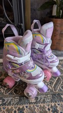 New Weskifan Unicorn Kids Light Up Wheels Roller Skates. Eu 30-33.