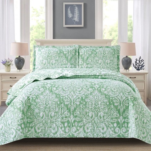Piece quilted bedspread - 3,