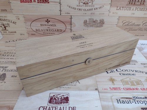 Wooden wine box - wooden,