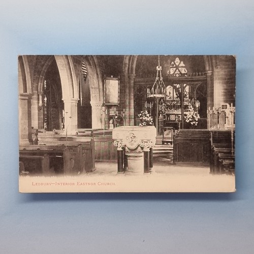 Ledbury postcard c1905 - ledbury,