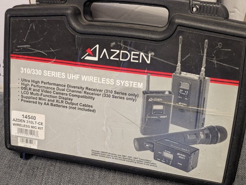 Azden 310lt radio mic kit - 310lt-ce,