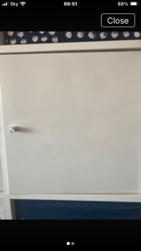 Ikea kallax white gloss - 2,