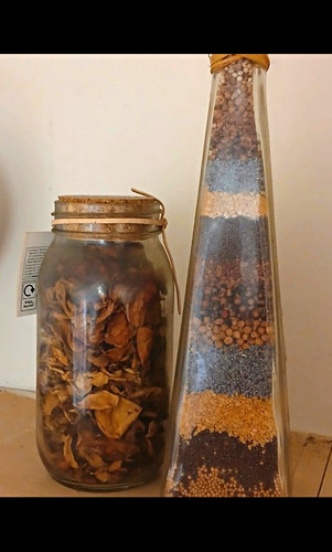 Glass jar tall bottle with - bottle,