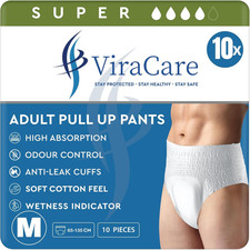 10 X Incontinence Pants Men &