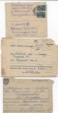Russia: 5x Field Post Letters