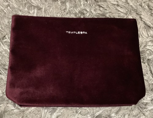 Temple spa deep red - red, velvety