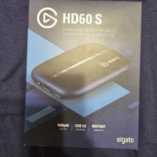 Elgato HD60 S Video Capture Card 1080p, 60FPS, USB 3.0 HDMI