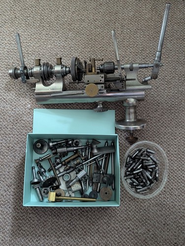 Pultra 8mm watchmakers lathe - 8mm,