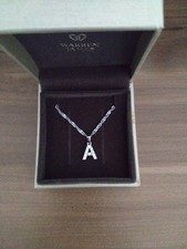 Silver Initial Chain with