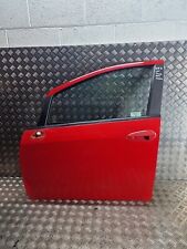 2012 FIAT PUNTO 5 Door Hatchback Red(HWB)  Left Passenger Front Door 