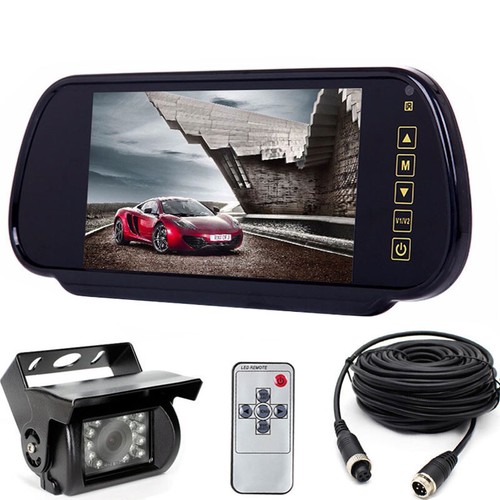 Rear view mirror monitor - mirror, ir