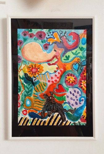 Vibrant abstrat original - vibrant,