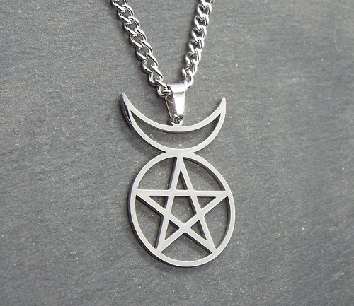 Steel pagan horned god wiccan - pagan,