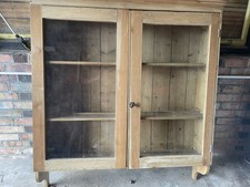 Antique victorian Pine Dresser cupboard 