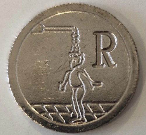 Shower token - token,