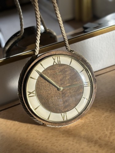 Vintage mauthe wall clock - wall,