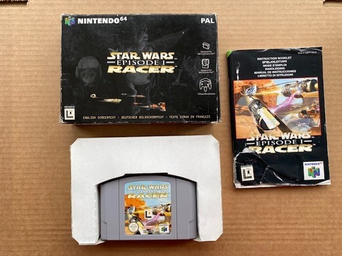 N64 star wars episode racer - n64,