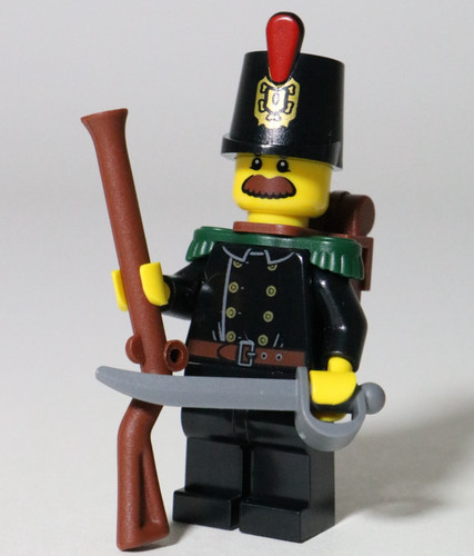 Lego british rifle soldier - british,