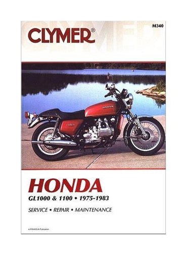 Clymer manual honda gl1000 - clymer,