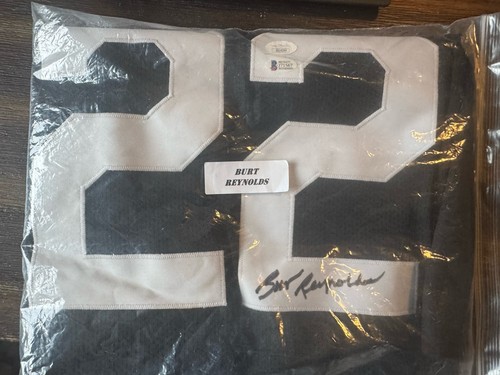 Burt reynolds signed the - reynolds, "the