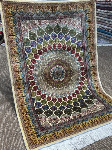 100 silk oriental area - 100%,