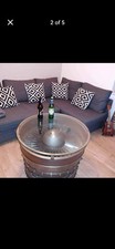 Jet engine coffee table rolls - jet, table,