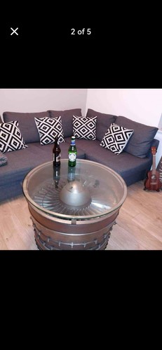 Jet engine coffee table - coffee, table,