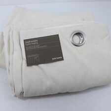John Lewis Chester Eyelet Curtains Oyster W228cm D182cm