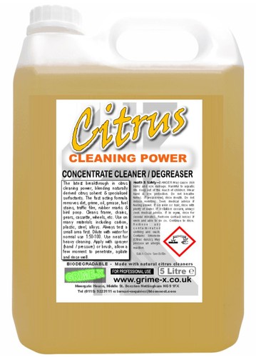 Citrus cleaning power - cleaning,