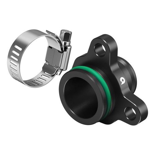 Coolant port flange - coolant,