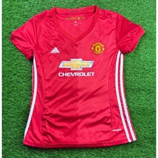 Adidas Manchester United Rooney #10 Newton Heath Jersey Red L ClimaCool Soccer