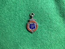 Silver Hallmarked Walton Cycling & Athletic Club Road Cycling Medal From 1933