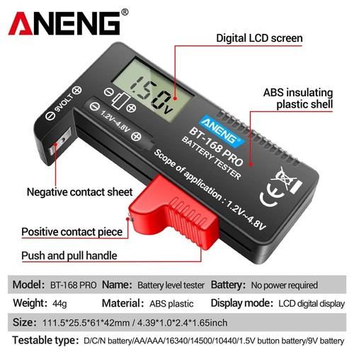 Aneng 168 pro digital - aneng,