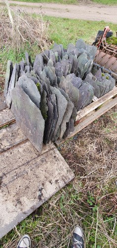 Random welsh tonne roof - random,